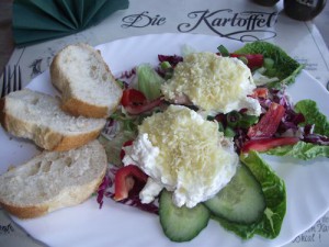 Schweinefilet in Kräuterfrischkäse