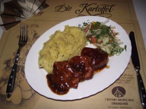 Kartoffel-Knoblauch-Püree