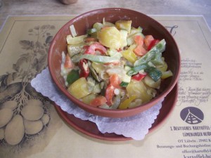 Thailändische Kartoffelpfanne