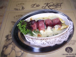 Spargel mit Mozzarella