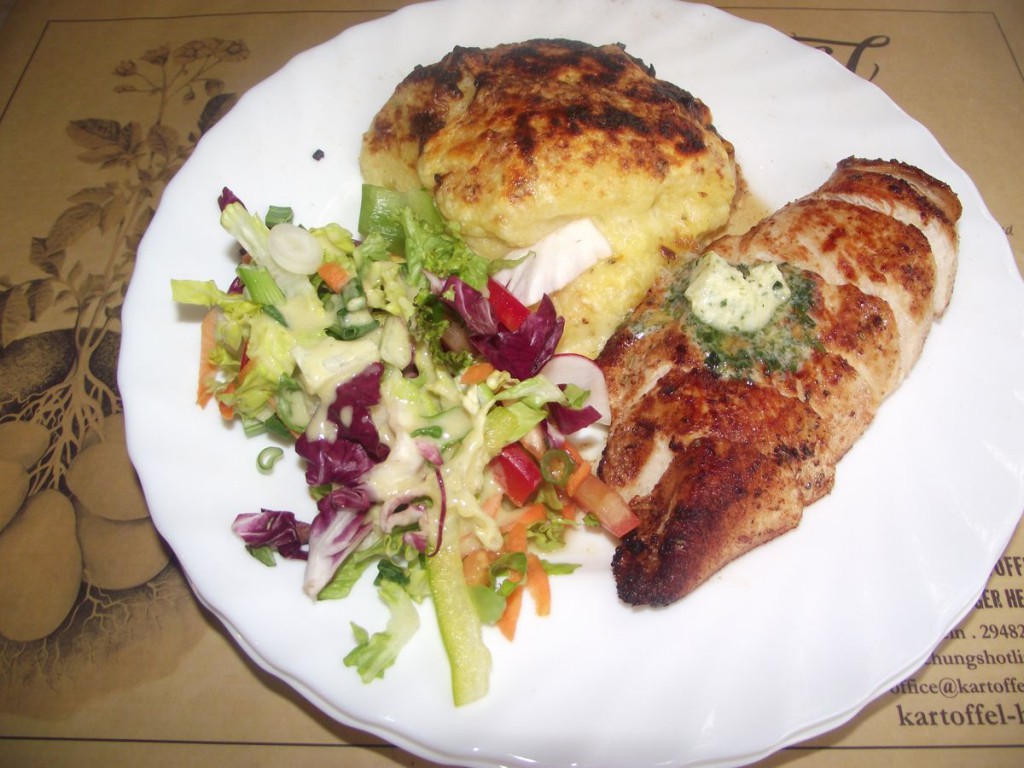 Kartoffelpüree überbacken