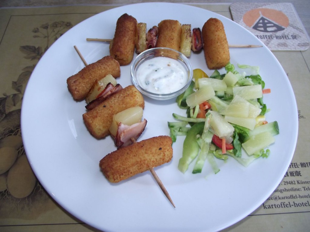 Kroketten-Spiess Hawaii