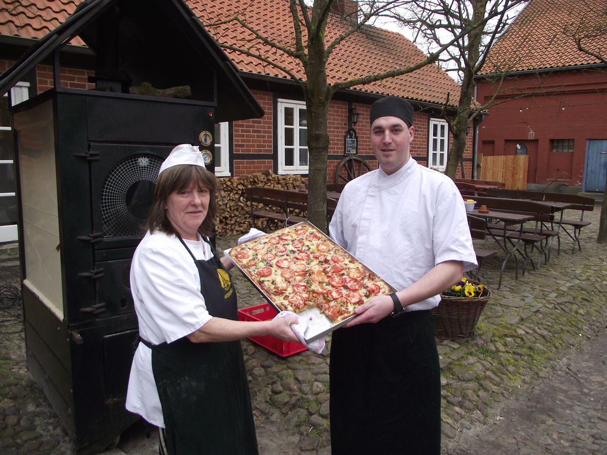 Kartoffelpizza mit Kartoffel-Heffe-Teig