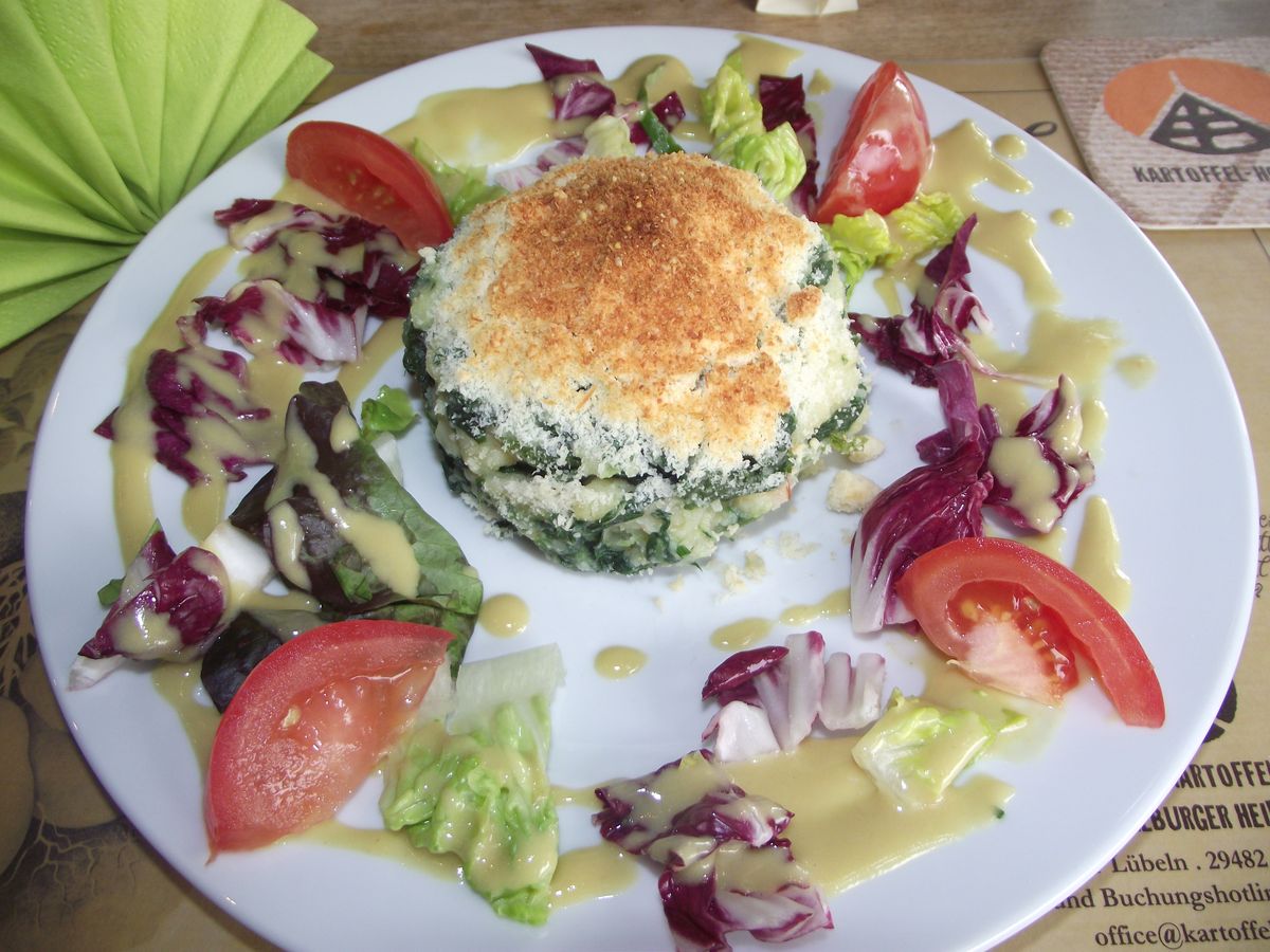 Kartoffelpürree überbacken