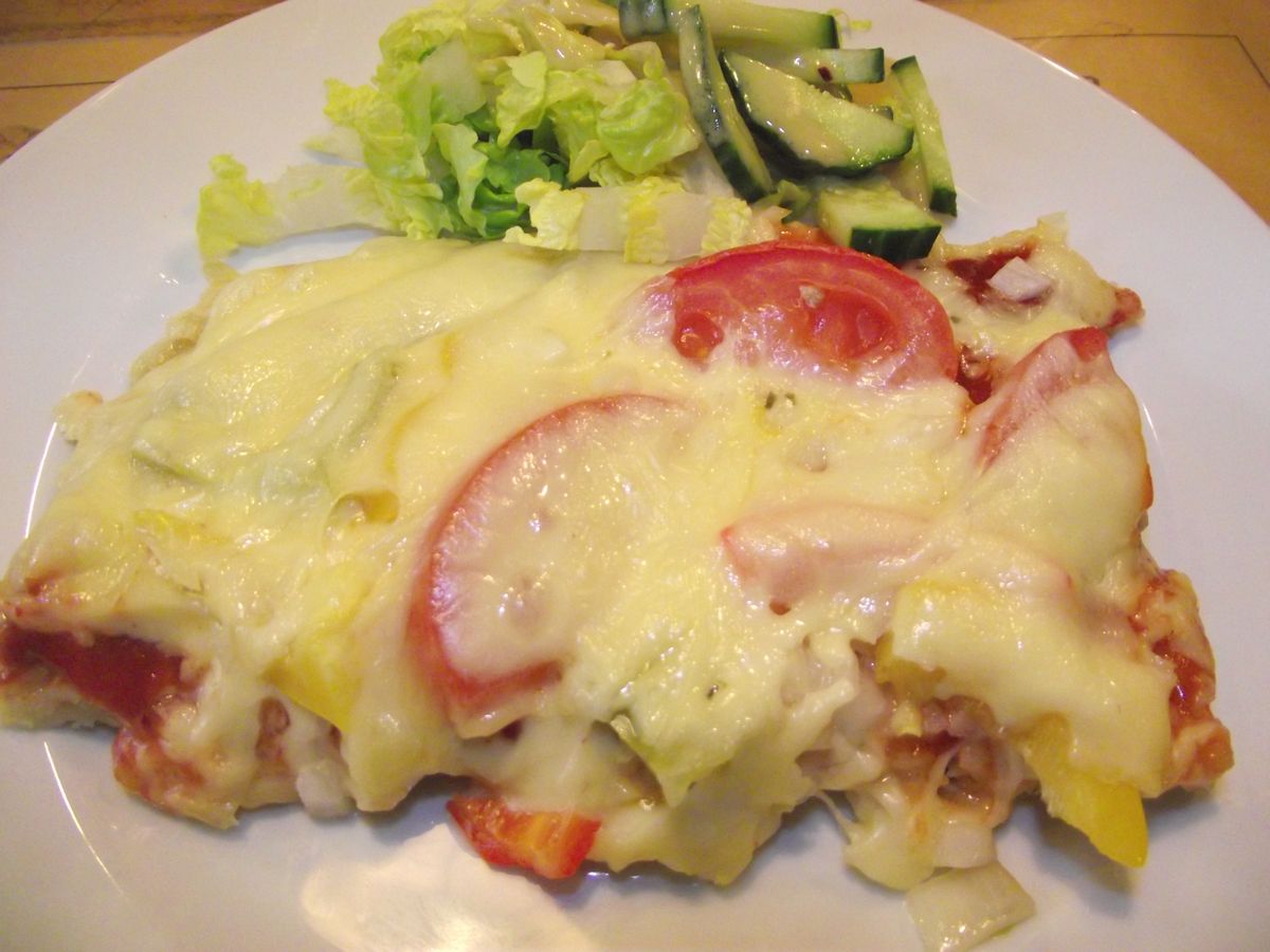 Vegane Kartoffelpizza