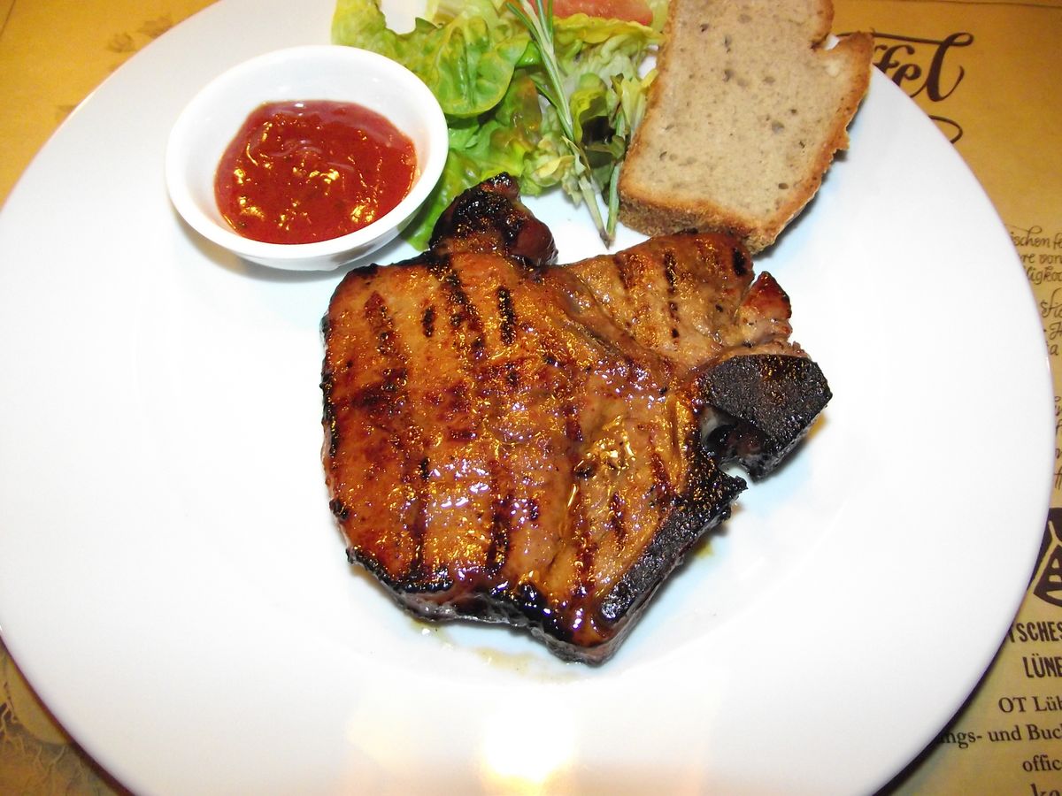 Glasierte Koteletts