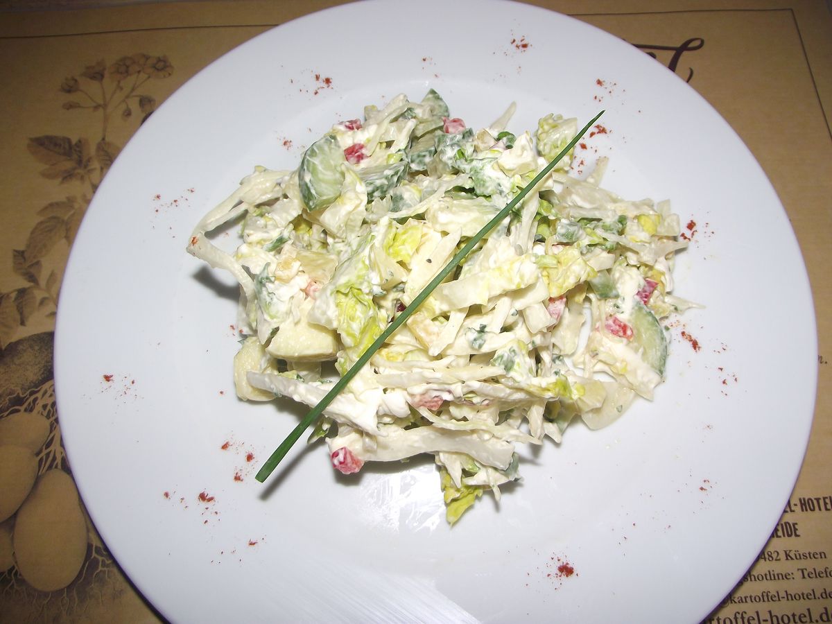 Bunter Weisskrautsalat
