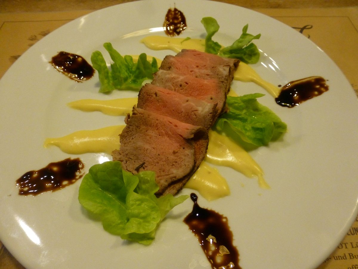 Roastbeef mit Senfkruste