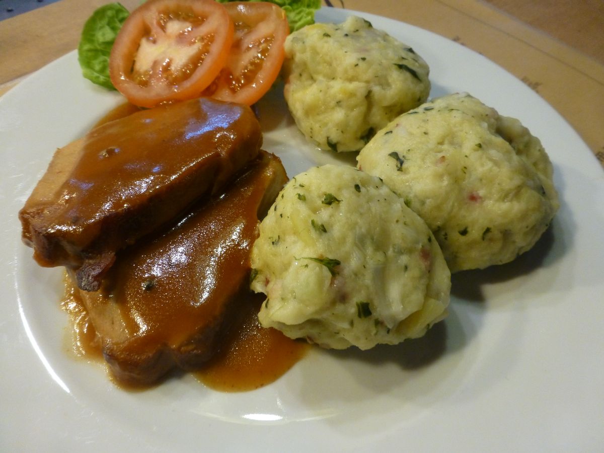 Spinat-Käse-Knödel